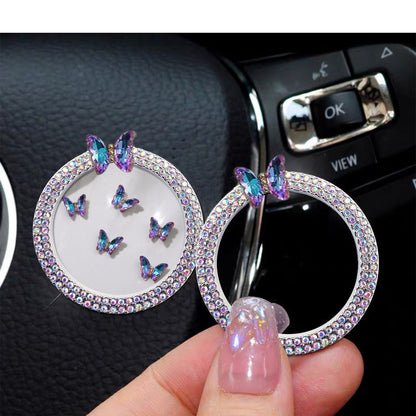 Car Bling Ring Emblem - Car Accessories for Wowen