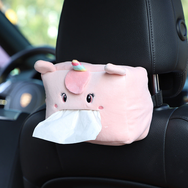 Tissue Holder - Mask Holder for Car - Kawaii Tissue Box - Seatback Tissue Box