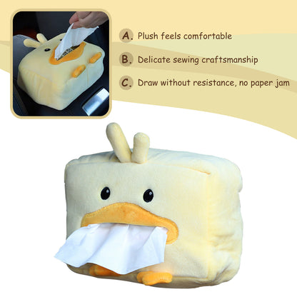 Tissue Holder - Mask Holder for Car - Kawaii Tissue Box - Seatback Tissue Box