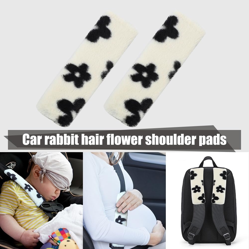 Set of 2 Cover, Cute Cover, Seat Belt Cover
