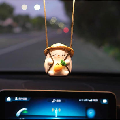 Cute Bunny - Car Mirror Hanging Accessories