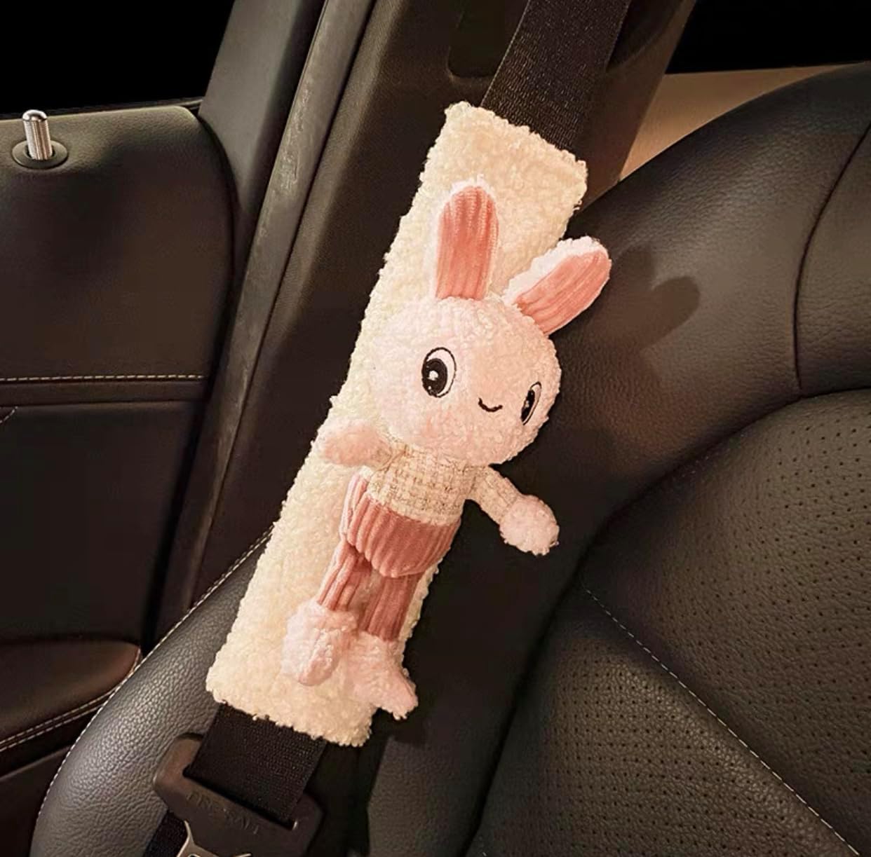 Cute Fuzzy Cover, Seat Belt Cover