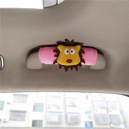 Car Top Gloves Cartoon Cute Creative Car Handle Protective Cover General - Velcro Fastning