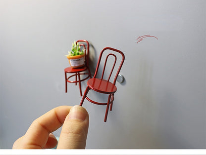 Mini Chair Fridge Magnets - Refrigerator - Creative Magnet - Magnet