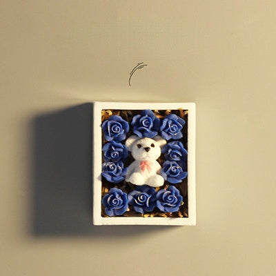 Mini Rose Bear Fridge Magnets - Refrigerator - Creative Magnet - Magnet