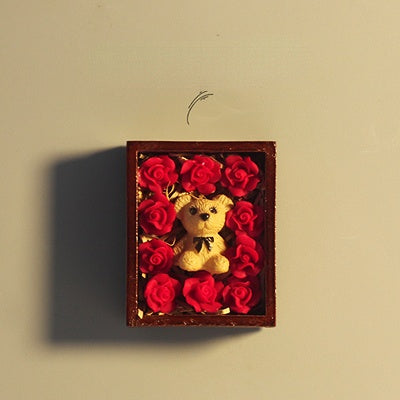 Mini Rose Bear Fridge Magnets - Refrigerator - Creative Magnet - Magnet