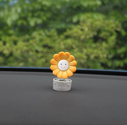 DIY Cute Car Accessories car Dashboard Decor for women
